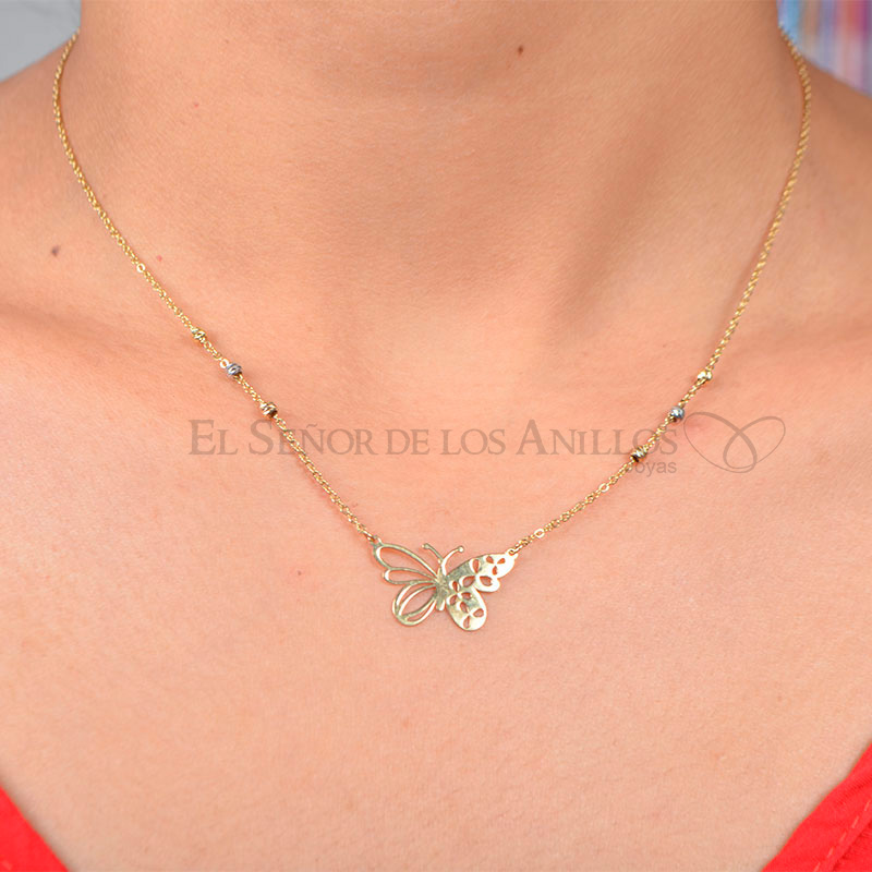 Cadenilla Fem. de Oro 750Ct.(Quilate) Fino Italiano 2.4 Gramos Ref: 100101005