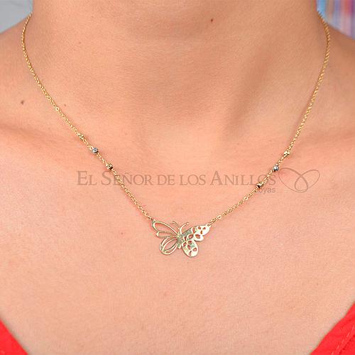 Cadenilla Fem. de Oro 750Ct.(Quilate) Fino Italiano 2.4 Gramos Ref: 100101005