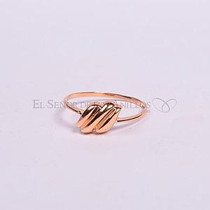 Anillo Fem. Casual en Oro 18K. - Ref: 100104004