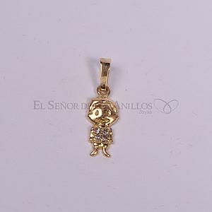 Medalla Fem. de Oro 18Ct.(Quilate) Niño Ref: 100102040