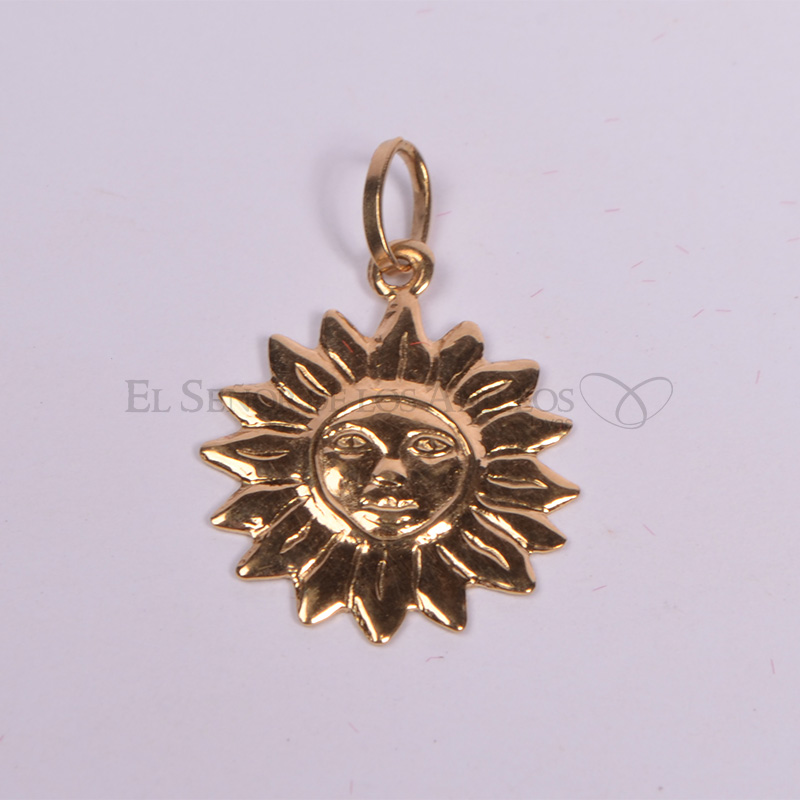 Medalla Fem. de Oro 750Ct.(Quilate) Sol Ref: 100102046