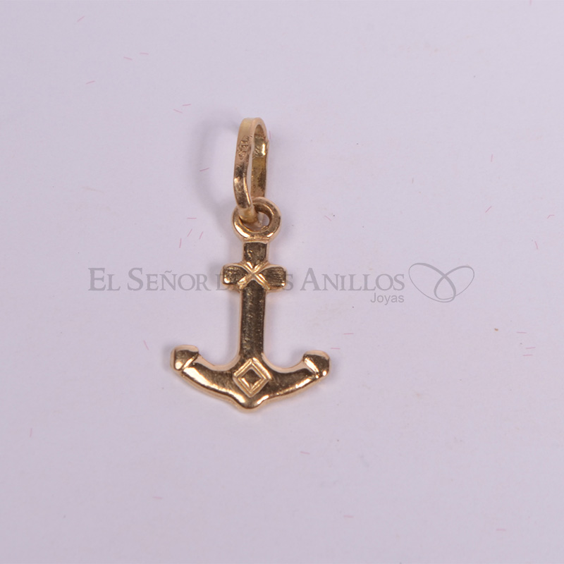 Medalla Fem. de Oro 750Ct.(Quilate) Italiano Ancla Ref: 100102028